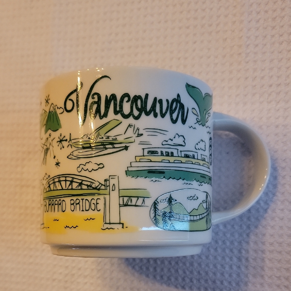 Starbucks Vancouver Been There Series Mug from Across the Globe Collection